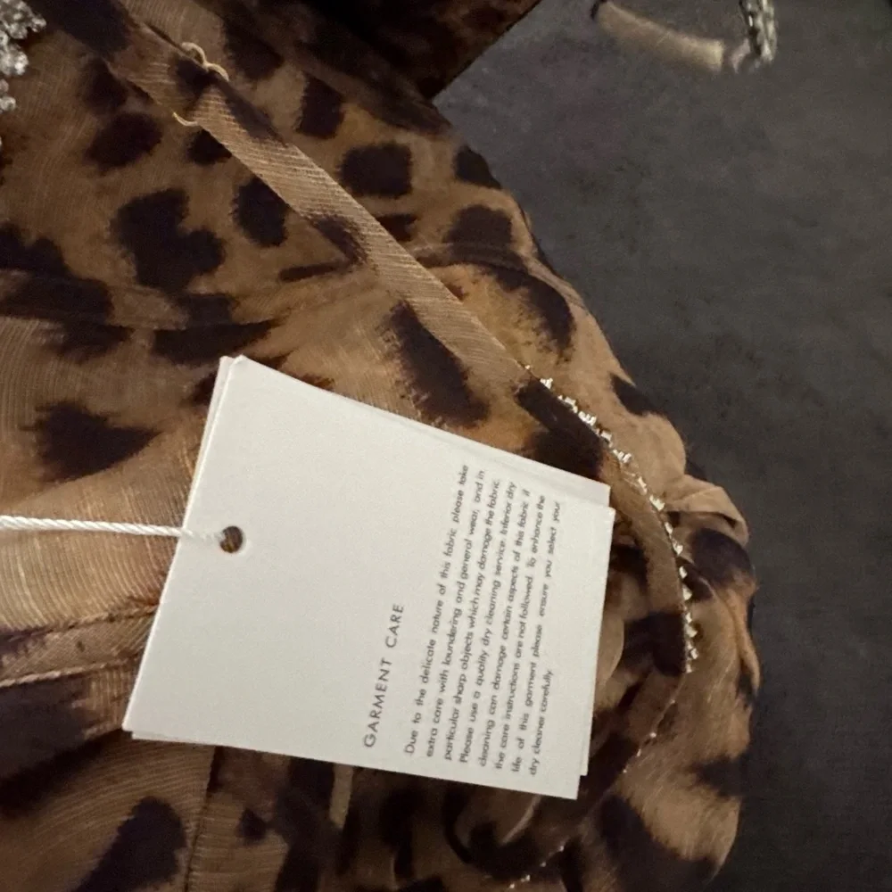 Zimmermann Strapless Leopard Print Dress - Picture 7 of 10